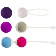 Набор вагинальных шариков разных цветов Hision Women Pleasure 6 шариков