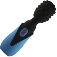 Вібромасажер Ванд універсальний блакитного кольору Ningbo aiLe Enjoyable