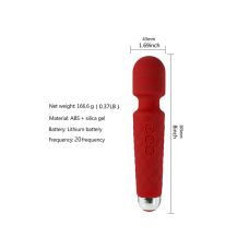 Вібромасажер Ванд у формі мікрофона червоного кольору Ningbo aiLe Trendy Pal