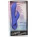 Вібратор-кролик із відростком для кліторальної стимуляції фіолетовий CalExotics Beverly Hills Bunny