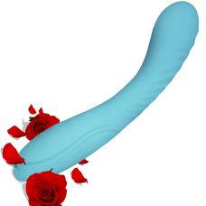 Вибратор для точки G бирюзового цвета Qianyue Turquoise lover