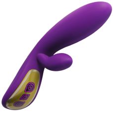 Вибратор для точки G и с отростком для клитора фиолетового цвета Winyi Aisnn Fashion
