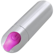 Вибропуля для клитора серебристая Winyi Best Silver Bullet 