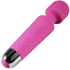 Вибромассажер Ванд в форме микрофона розового цвета Winyi Nice Feeling 