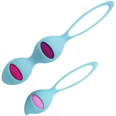 Вагинальные шарики бирюзового цвета Winyi Indi