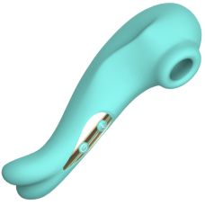 Вакуумный стимулятор клитора бирюзового цвета Winyi Suction Bunny 