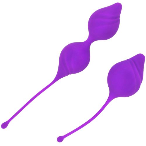 Набор вагинальных шариков фиолетового цвета Winyi  Duo вall 2 штуки