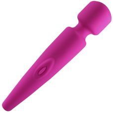 Вибромассажер Ванд универсальный в виде микрофона розового цвета Winyi Wand