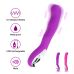 Вибратор вагинальный и для точки G фиолетовый Cottelli Collection Point G