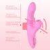 Вібратор кліторальний вагінально з вакуумом рожевий Cottelli Collection Olivia