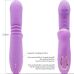 Вібратор вагінально кліторальний з вакуумом фіолетовий Cottelli Collection Olivia