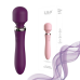 Вібромасажер мікрофон для стимуляції клітора фіолетовий Lilo 360°