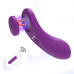 Вибротрусики для клитора фиолетового цвета с пультом ДК Cottelli Collection Erotic secret