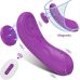 Вибротрусики для клитора фиолетового цвета с пультом ДК Cottelli Collection Erotic secret