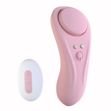 Вібротрусики для клітора рожевого кольору з пультом ДК Cottelli Collection Erotic secret