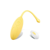 Вагинальное виброяйцо с пультом ДУ цвет жёлтый Cottelli Collection Monster egg Вагинальное виброяйцо с пультом ДУ цвет жёлтый Cottelli Collection Monster egg
