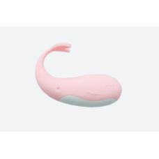 Виброяйцо вагинальное с пультом ДУ цвет розовый Cottelli Collection Cute whale