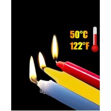 Набір із 3х БДСМ низькотемпературних свічок із тонким стрижнем Ліанну 50 градусів