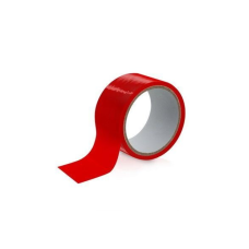 Скотч БДСМ для бондажа красного цвета My love 15000 мм