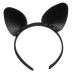 Кокетливые ушки кошечки на гибком ободке черные Easy Life BDSM Desire Playful Cat
