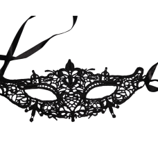 Ажурная маска на глаза черного цвета Easy Life BDSM Desire