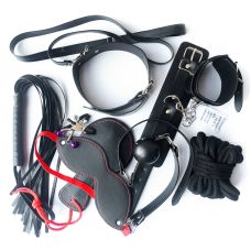 БДСМ набор из 8 предметов черный Easy Life BDSM Desire Bondage Set