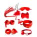 БДСМ набор цвет красный Easy Life BDSM Desire