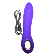 Вагінальний вібратор та для точки G з режимом ротації фіолетовий Magician