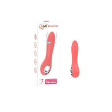 Вагінальний вібратор та для точки G з режимом ротації кораловий Magician