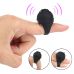 Вібратор на палець для клітора чорного кольору Magic ring