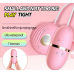 Виброяйцо вагинальное с проводным управлением розового цвета Lilo 