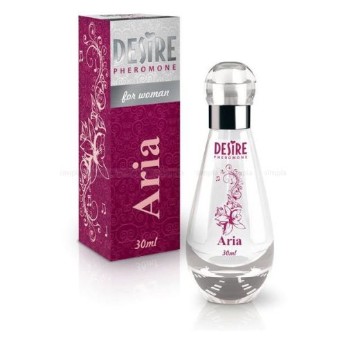 Духи-спрей женские с феромонами DESIRE De Luxe Platinum ARIA 30 мл цветочно-пряный аромат