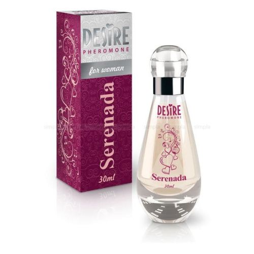 Духи-спрей женские с феромонами DESIRE De Luxe Platinum SERENADA 30 мл цветочно-восточный аромат
