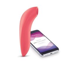 Вакуумный бесконтактный смарт вибратор для пар красный We-Vibe MELT