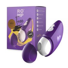 Вакуумний безконтактний кліторальний стимулятор фіолетовий Romp Free 