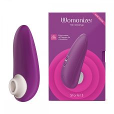 Вакуумный клиторальный стимулятор фиолетовый Womanizer Starlet 3