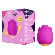 Вакуумний кліторальний стимулятор трояндочка рожевого кольору Romp Suction 