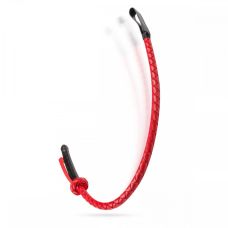 Стек плетеный черно красного цвета Loveshop Whipped 