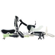 Набор для БДСМ игр светящийся в темноте черный Whipsmart All-In One 12 предметов