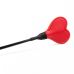 Стек сердечко красного цвета на длинной черной ручке Loveshop Whipped