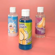 Гель для душу Брудною попкою радісно не пукнеш з ароматом авокадо та гуарани VidDushi 200 мл