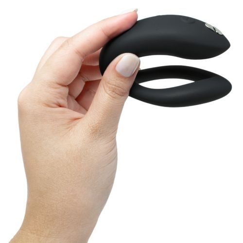 Колекційний набір секс іграшок вакуумний стимулятор та вібратор для пар чорний Womanizer Next + We-Vibe Sync O