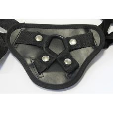 Трусики для страпону чорного кольору Xise розмір S XXXL