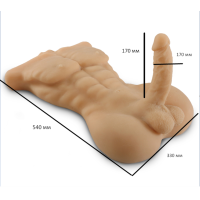 Секс кукла мужской торс с членом Daniel XISE