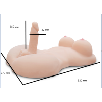 Секс кукла-торс транса с членом и анусом Nalada sex Doll