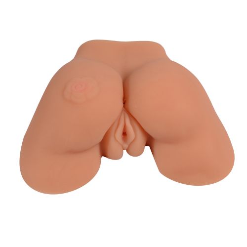 Мастурбатор напівторс реалістичний вагіна та анус з вібрацією тілесний XISE Flower Plum