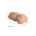 МАСТУРБАТОР вагіна та анус без вібрації тілесного кольору XISE Mesa Pussy S