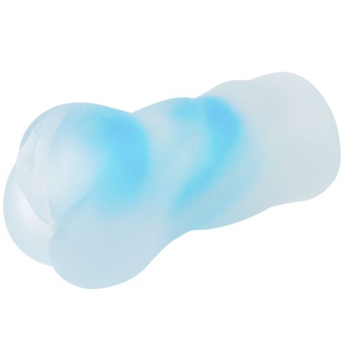 Мастурбатор вагина прозрачно голубого цвета Xise Yamei Crystal Version