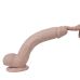 Реалістичний фалоімітатор тілесного кольору на присоску XISE L 20 см d 4,3 см