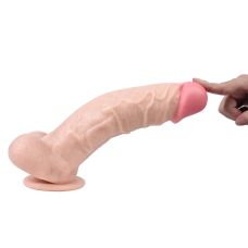 Реалістичний 21/6 см фалоімітатор на присоску Jihad King
